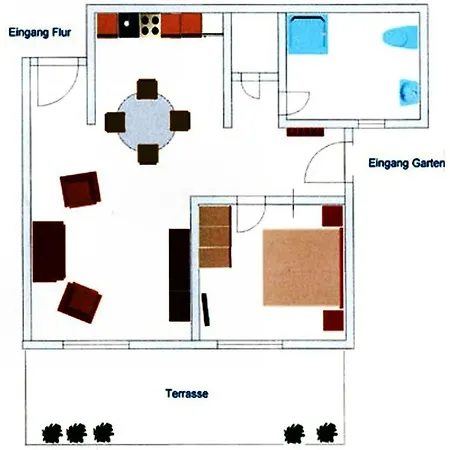 アパート Auf Ruegen *